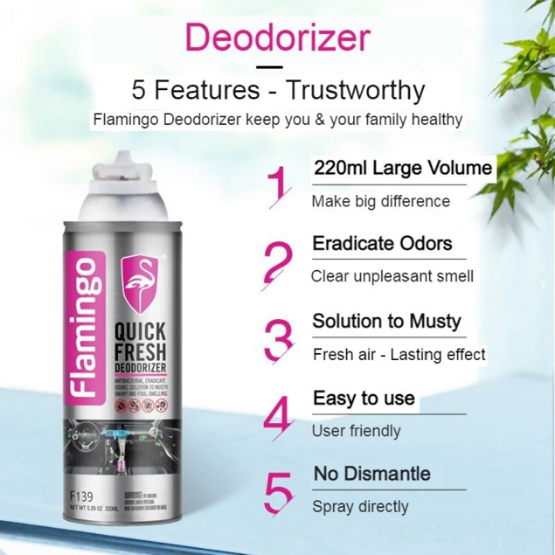 Flamingo Car Quick Fresh Deodorizer 220ML