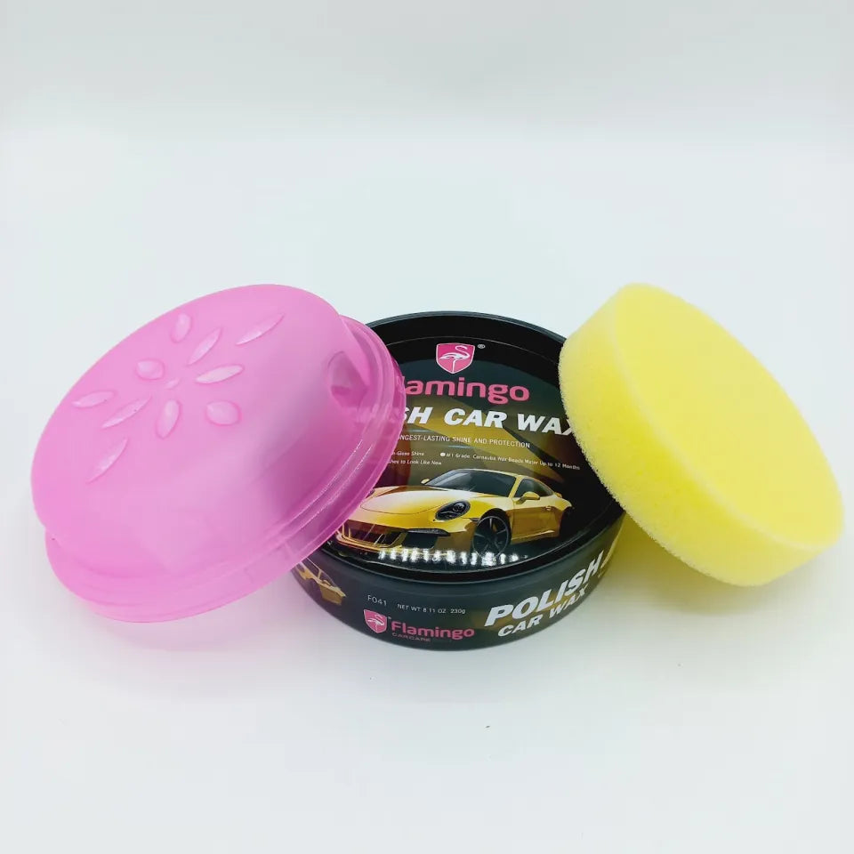 Flamingo Car Polish Wax 230gm