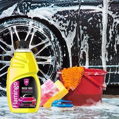 Flamingo Car Wash Wax Shampoo 500ML