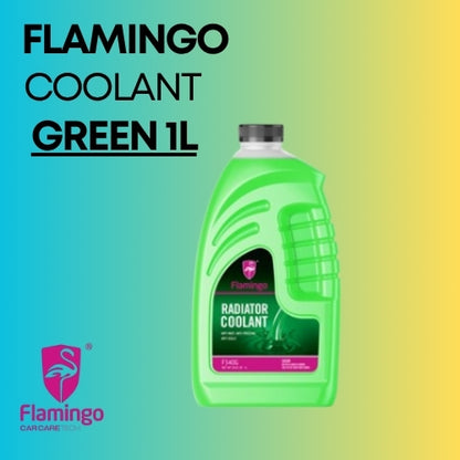 FLAMINGO RADIATOR COOLANT-GREEN 1L