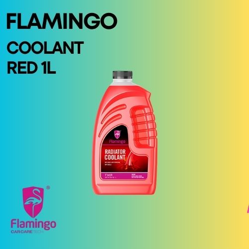 Flamingo Car Radiator Coolant RED 1L