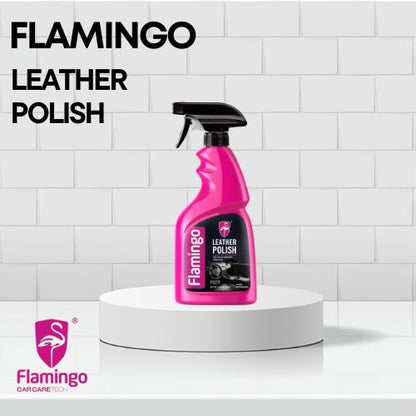 Flamingo Car Leather Polish High Gloss Shine F029-500ml