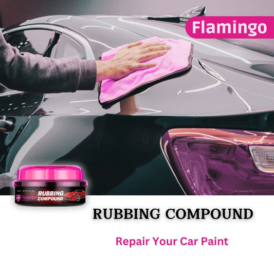 Flamingo Car Rubbing Compound Polish 230G