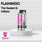 Flamingo Tire Sealant & Inflator-Tire Repair & Air Filler | 450ml Emergency Spray