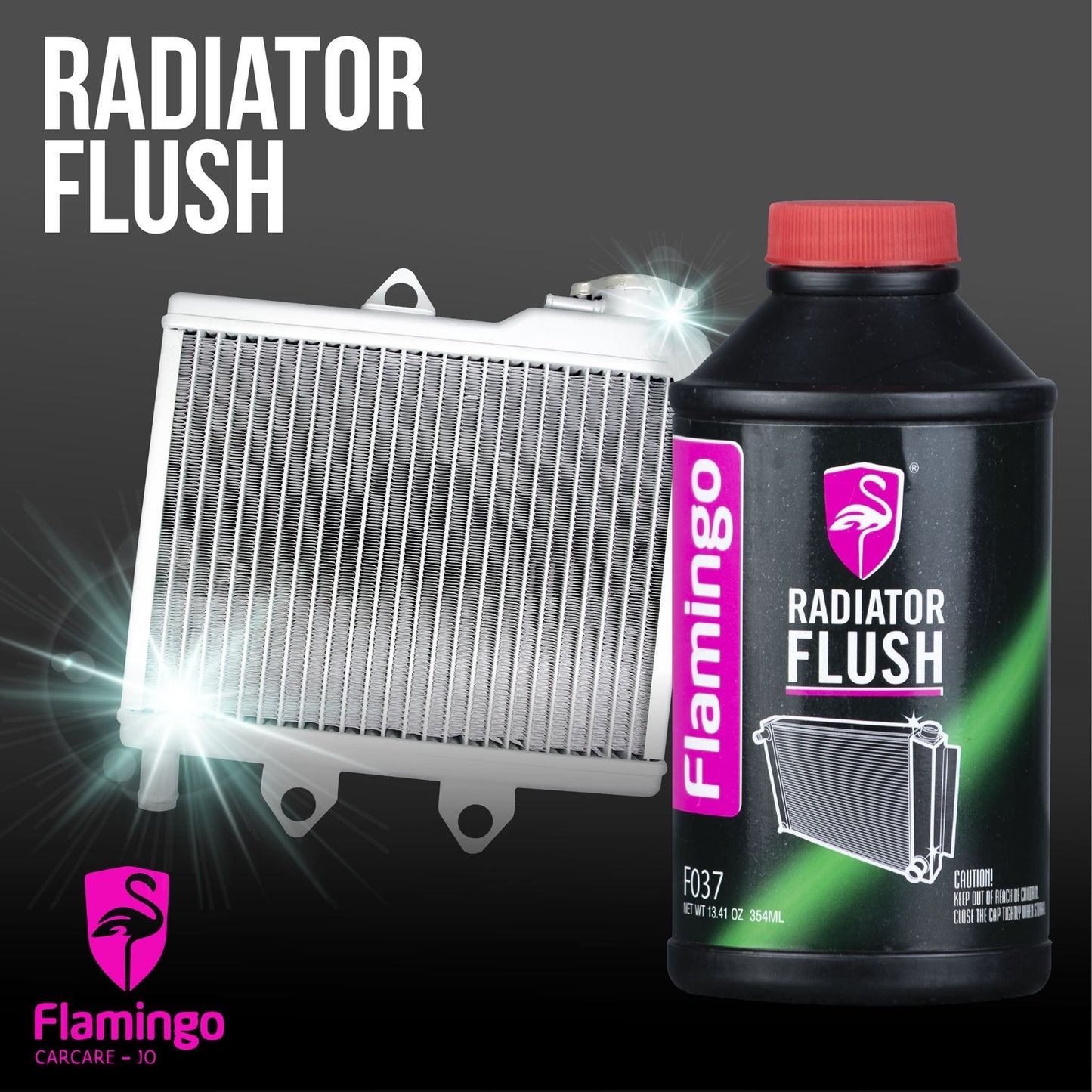 FLAMINGO RADIATOR FLUSH 354ML