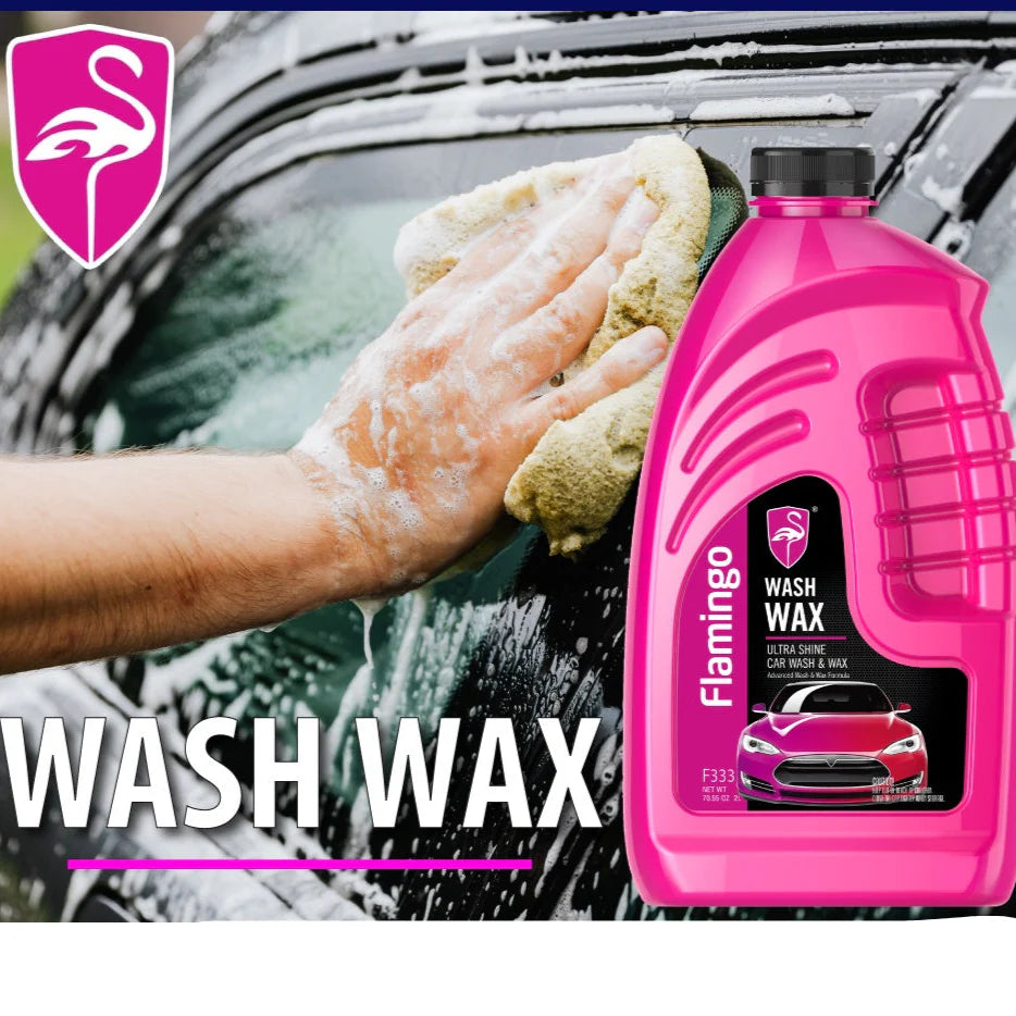 FLAMINGO WASH WAX ULTRA SHINE SHAMPOO 2L