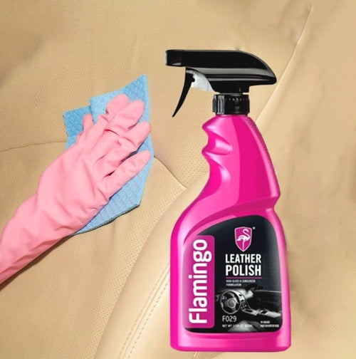 Flamingo Car Leather Polish High Gloss Shine F029-500ml